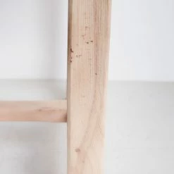 Elsie Green Vintage Raw Wood Farm Table