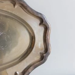 Elsie Green Queen Anne Oval Silver Platter