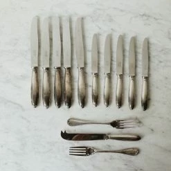 Set Of Vintage Christofle Knives