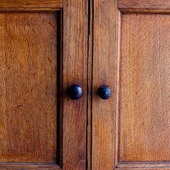 Elsie Green Vintage Oak Barber's Cabinet What's New