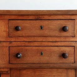 Elsie Green Vintage Oak Barber's Cabinet What's New