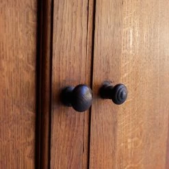 Elsie Green Vintage Oak Barber's Cabinet What's New