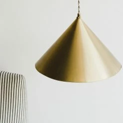 Elsie Green Hand Made Brass Pendant What's New