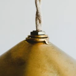 Elsie Green Hand Made Brass Pendant What's New