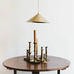 Elsie Green Hand Made Brass Pendant What's New