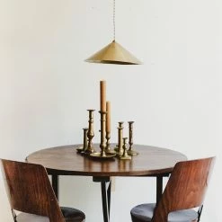 Elsie Green Hand Made Brass Pendant What's New