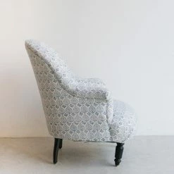 Elsie Green What's New Block Print Crapaud Chair