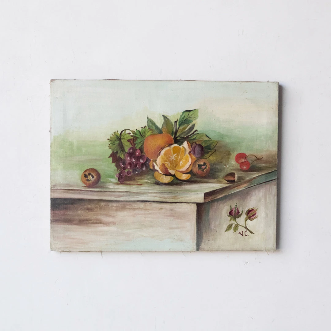 Brand new 👍 Elsie Green Des Oranges Et Des Raisins Still Life Oil Painting What's New 😍 3 Elsie Green Des Oranges Et Des Raisins Still Life Oil Painting What's New