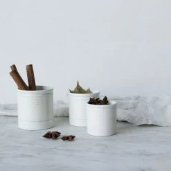 Elsie Green Trio Of Vintage Confiture Crocks