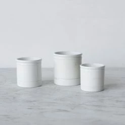 Elsie Green Trio Of Vintage Confiture Crocks