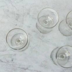 Elsie Green Vintage Silver Rim Glass Pair What's New