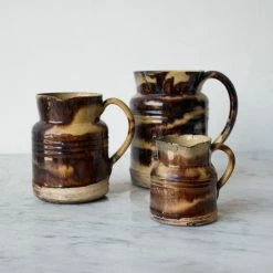 Didier Hand Made Vintage Stoneware Pitcher