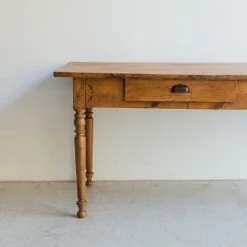 Elsie Green What's New Vintage Farm Table With Drawers