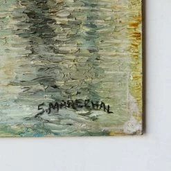 Elsie Green Landscape With Canals Oil Painting What's New