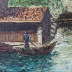 Elsie Green Landscape With Canals Oil Painting What's New