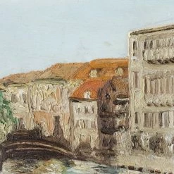 Elsie Green Landscape With Canals Oil Painting What's New