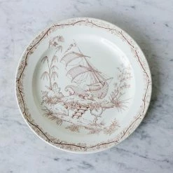 Elsie Green Pair Of Vintage Transferware Platters What's New