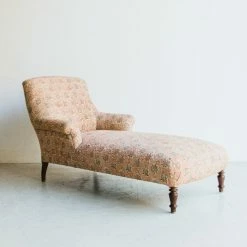 Elsie Green Block Print Chaise What's New