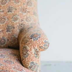 Elsie Green Block Print Chaise What's New