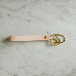 Elsie Green What's New Leather Key Fob