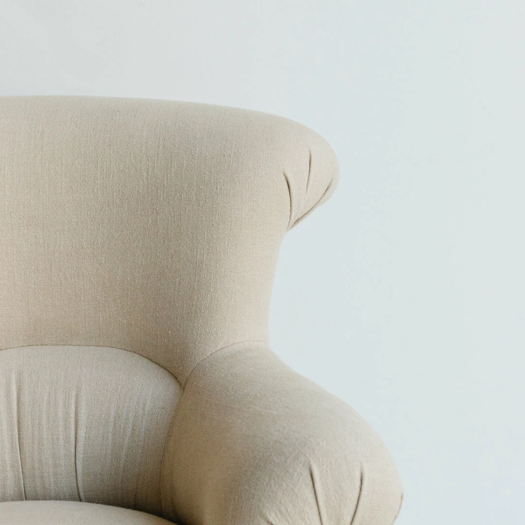 Buy ๐ Elsie Green Pair Of Linen Napoleon Arm Chairs โจ 10 Elsie Green Pair Of Linen Napoleon Arm Chairs