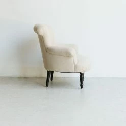 Buy ๐ Elsie Green Pair Of Linen Napoleon Arm Chairs โจ 25 Elsie Green Pair Of Linen Napoleon Arm Chairs
