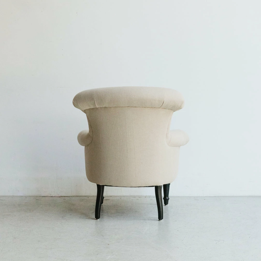 Buy ๐ Elsie Green Pair Of Linen Napoleon Arm Chairs โจ 14 Elsie Green Pair Of Linen Napoleon Arm Chairs