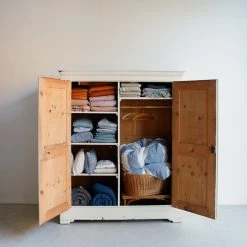 Elsie Green Wide Painted Linen Closet What's New