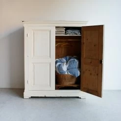 Elsie Green Wide Painted Linen Closet What's New