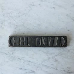 Elsie Green What's New Wood Block Print | A Vendre