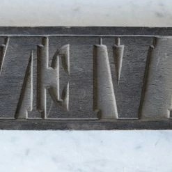 Elsie Green What's New Wood Block Print | A Vendre