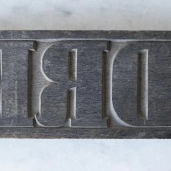 Elsie Green What's New Wood Block Print | A Vendre