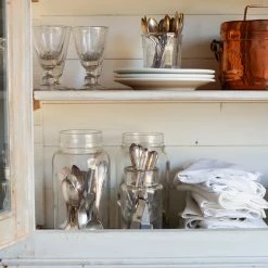 Elsie Green Pharmacist Glass Front Cabinet