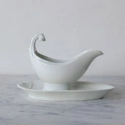 Didier Vintage Porcelain Gravy Boat