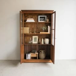 Elsie Green Vintage Oak Vitrine What's New