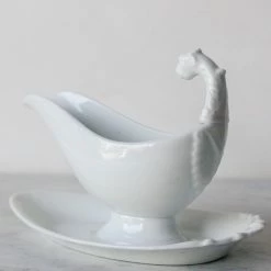 Didier Vintage Porcelain Gravy Boat