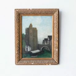 Elsie Green Castle Oil Oil Painting | Dated 1930