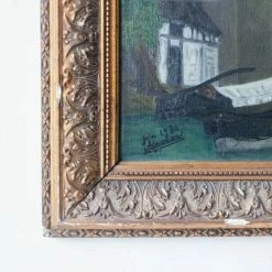 Elsie Green Castle Oil Oil Painting | Dated 1930