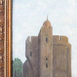 Elsie Green Castle Oil Oil Painting | Dated 1930