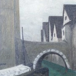 Elsie Green Castle Oil Oil Painting | Dated 1930