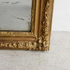 Elsie Green What's New Vintage Gold Rectangular Mirror