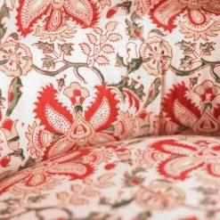 Elsie Green What's New Vintage Block Print Crapaud Chair