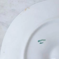 Elsie Green What's New Pair Of Vintage Oyster Plates