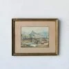 Elsie Green Le Pont Du Village Watercolor Painting What's New