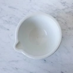 Elsie Green Porcelain Pharmacist's Mortar