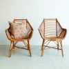 Elsie Green What's New Pair Of Rattan Lounge Chairs