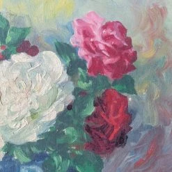 Elsie Green Les Fleurs D'Éliane Floral Oil Painting What's New