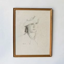 Elsie Green Le Portrait De Jacquotte Line Drawing What's New