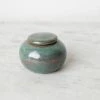 Elsie Green What's New Stoneware Pot With Lid | Stamped With Artist Insignia