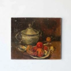 Elsie Green La Soupe D'Hiver Still Life Oil Painting
